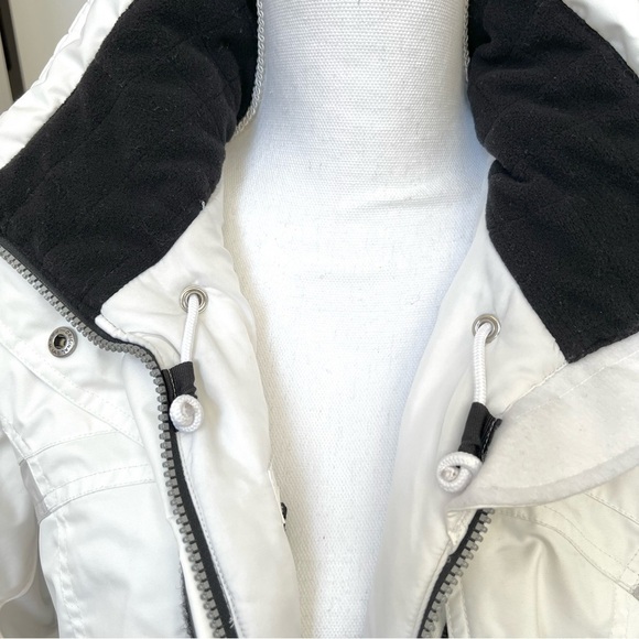 Couloir Fusion Winter Ski Jacket Snowboarding Coat White Black Green Size M 6 - Picture 3 of 16